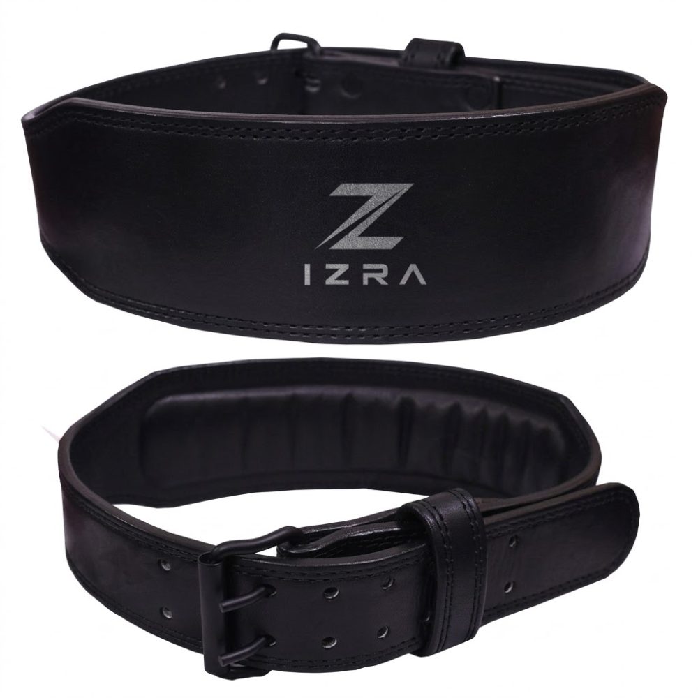 Premium Powerlifting Leather Power Belt for Gym Training